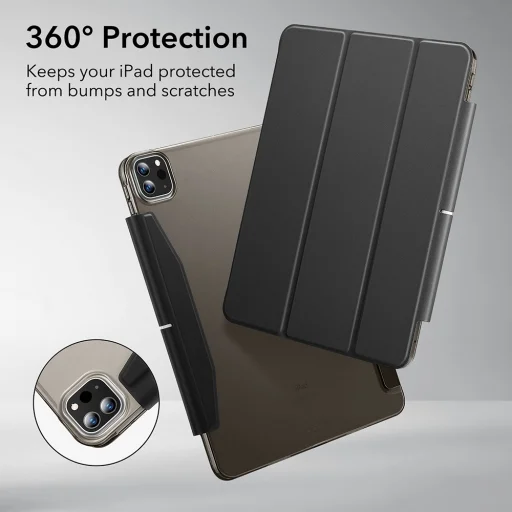  ESR - Ascend Trifold - iPad Pro 11 (2024) - Fekete tok - 2