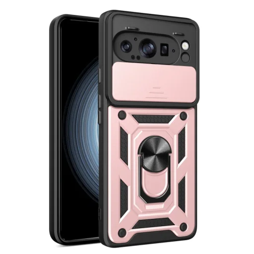  Techsuit - CamShield sorozat - Google Pixel 9 Pro XL - Rózsaarany tok - 1