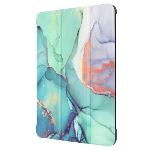  Techsuit - FoldPro - iPad Air 11 (2024) - Zöld Idő tok - 2