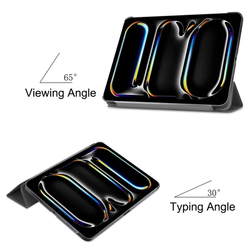  Techsuit - FoldPro - iPad Pro 11 (2024) - Fekete tok - 5