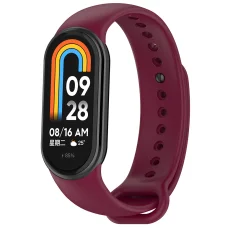  Techsuit - Óraszíj (W014) - Xiaomi Mi Band 8 / 8 NFC / 9 / 9 NFC - Bordó