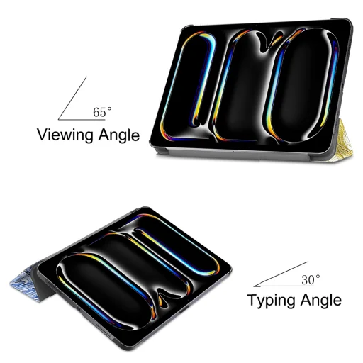  Techsuit - FoldPro - iPad Pro 11 (2024) - Csillagos Éj tok - 4