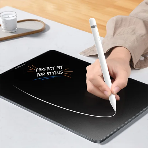  Lito - 2.5D Klasszikus Üveg Matt - iPad Pro 13 (2024) - Átlátszó üvegfólia - 3