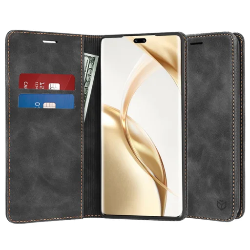 Techsuit - Kényelmes Borítás - Honor 200 Pro - Fekete tok - 1