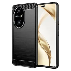 Techsuit - Karbon Szilikon - Honor 200 Pro - Fekete tok