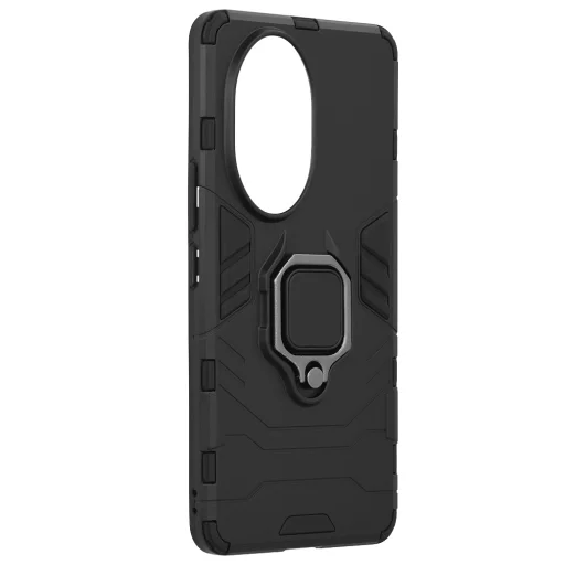 Techsuit - Szilikon Pajzs - Honor 200 Pro - Fekete tok - 5