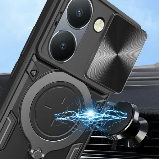 Techsuit - CamGuard Pro - Honor 200 Pro - Fekete tok - 6