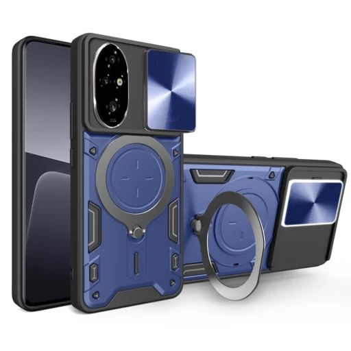 Techsuit - CamGuard Pro - Honor 200 Pro - Kék tok - 1