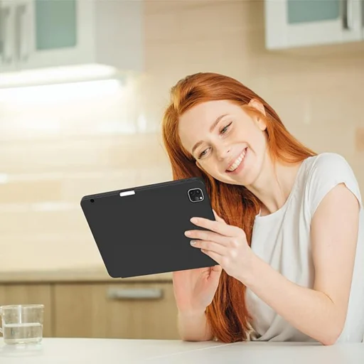  Techsuit - Flex Trifold (ceruzatartóval) - Xiaomi Pad 6 / Pad 6 Pro - Szürke tok - 4