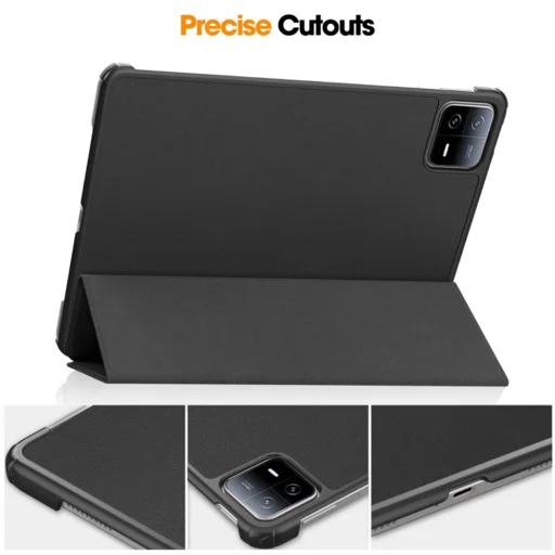  Techsuit - FoldPro - Xiaomi Pad 6 / Pad 6 Pro - Fekete tok - 7