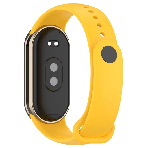 Techsuit - Óraszíj (W014) - Xiaomi Mi Band 8 / 8 NFC / 9 / 9 NFC - Sárga - 2