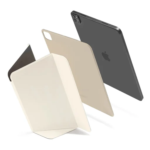 Tomtoc - Inspire Mode Tok (B52A1W1) - iPad Air 4/5 (2020/2022) / iPad Pro 11 (2018/2020/2021/2022/2024) - Éjkő Fehér tok - 2