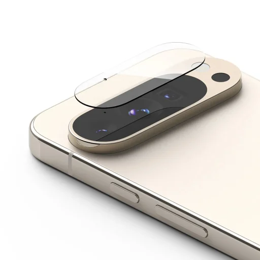  Ringke - Kamera Védő Üveg (3 darabos) - Google Pixel 9 Pro XL - Átlátszó üvegfólia - 1