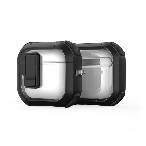  Dux Ducis - PECN sorozat tok - Apple AirPods 4 - Fekete - 1