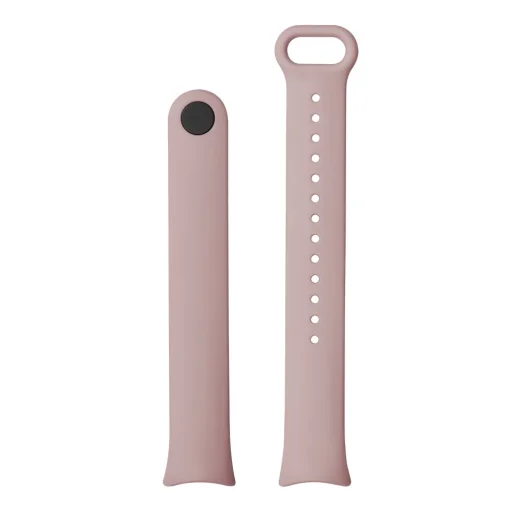  Rögzített - Szilikon szíj - Xiaomi Mi Band 8 / 8 NFC / 9 / 9 NFC - Rózsaszín - 2