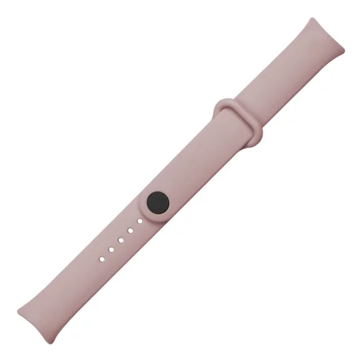  Rögzített - Szilikon szíj - Xiaomi Mi Band 8 / 8 NFC / 9 / 9 NFC - Rózsaszín - 3