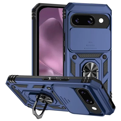  Techsuit - CamShield Sorozat - Google Pixel 9a - Kék tok - 1