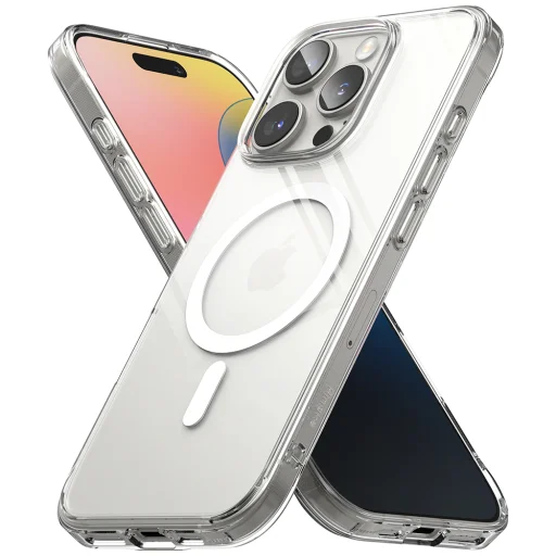  Ringke - Fusion MagSafe - iPhone 16 Pro Max - Átlátszó tok - 4