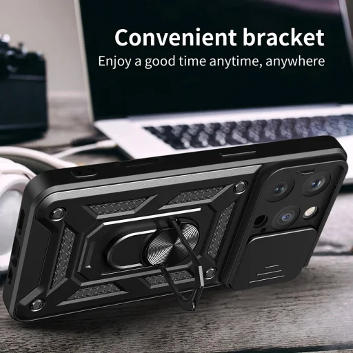  Techsuit - CamShield sorozat - iPhone 16 Pro - Fekete tok - 4