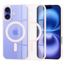  Techsuit - MagSafe Pro - iPhone 16 - Natúr Rózsaszín tok
