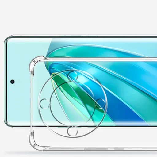  Techsuit - Ütésálló Átlátszó Szilikon - Honor X9a - Átlátszó tok - 5