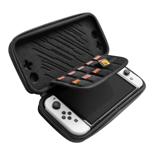 Tomtoc - FancyCase Vékony (G05S1D1) - Nintendo Switch OLED - Fekete - 6