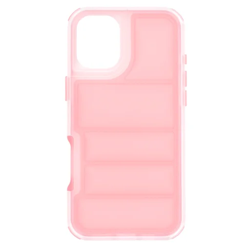  Techsuit - Wave Shield - iPhone 16 - Rózsaszín tok - 2