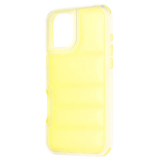  Techsuit - Hullámpajzs - iPhone 16 - Sárga tok - 3