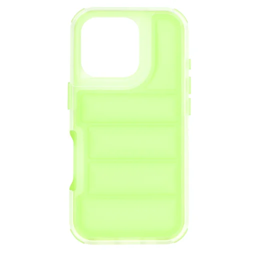  Techsuit - Hullámpajzs - iPhone 16 Pro - Zöld tok - 2