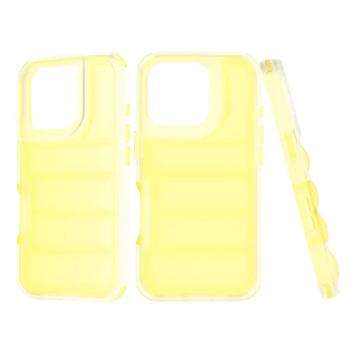  Techsuit - Wave Shield - iPhone 16 Pro - Sárga tok - 1