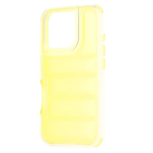  Techsuit - Wave Shield - iPhone 16 Pro - Sárga tok - 3