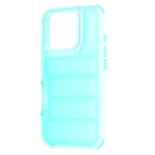  Techsuit - Hullámpajzs - iPhone 16 Pro - Türkiz tok - 3