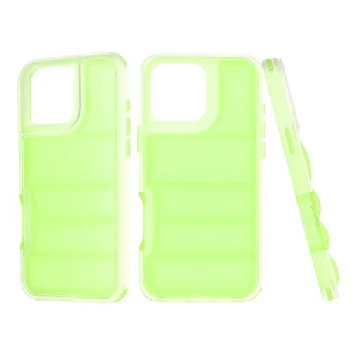  Techsuit - Hullámpajzs - iPhone 16 Pro Max - Zöld tok - 1