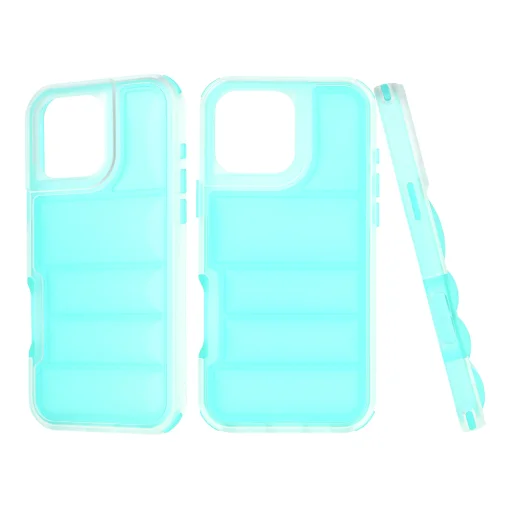  Techsuit - Hullám Pajzs - iPhone 16 Pro Max - Türkiz tok - 1
