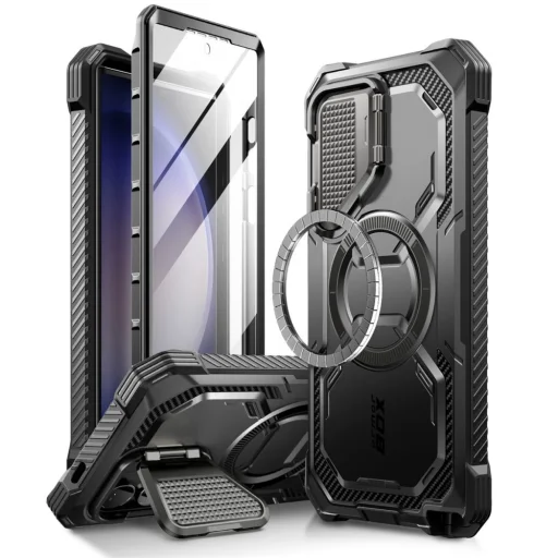  Samsung Galaxy S24 Ultra Fekete I-Blason Armorbox MagSafe tok - 1