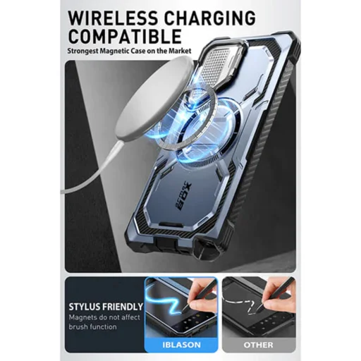  Samsung Galaxy S24 Ultra I-Blason - Armorbox MagSafe - Döntött tok - 6