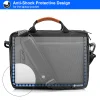 Tomtoc - Defender Laptop Aktatáska (A43E1D1) - Vállpánttal, Ultra védelem, 16″ - Fekete thumbnail