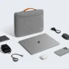 Tomtoc - Laptop kézitáska (A22F2G2) - sarokvédelemmel, 360 fokos védelemmel, 16″ - Szürke thumbnail