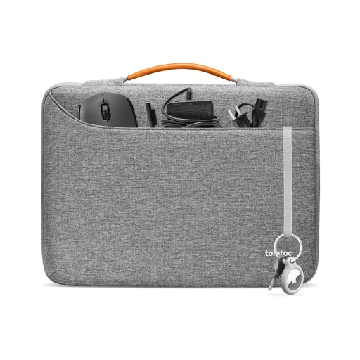 Tomtoc - Laptop kézitáska (A22F2G2) - sarokvédelemmel, 360 fokos védelemmel, 16″ - Szürke - 2