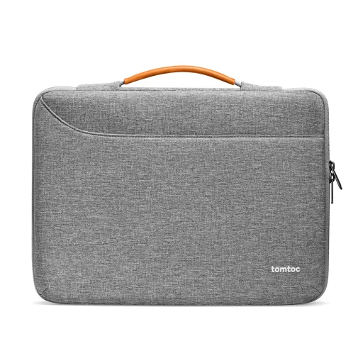 Tomtoc - Laptop kézitáska (A22F2G2) - sarokvédelemmel, 360 fokos védelemmel, 16″ - Szürke - 3