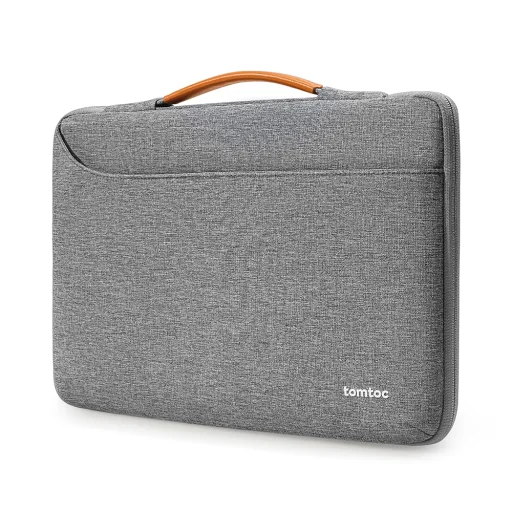 Tomtoc - Laptop kézitáska (A22F2G2) - sarokvédelemmel, 360 fokos védelemmel, 16″ - Szürke - 1