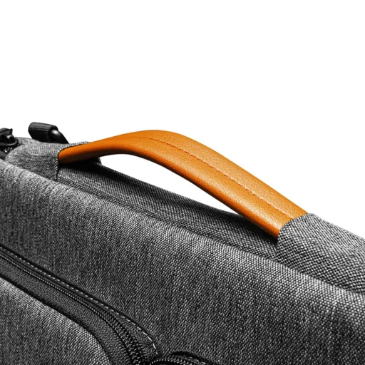 Tomtoc - Defender Laptop Táska (A42F2G3) - Vállpánttal és Kis Kártyazsebbel, 16" - Szürke - 6