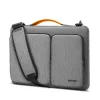 Tomtoc - Defender laptop aktatáska (A42E1G3) - vállpánttal és kis kártyazsebbel, 15,6" - szürke thumbnail