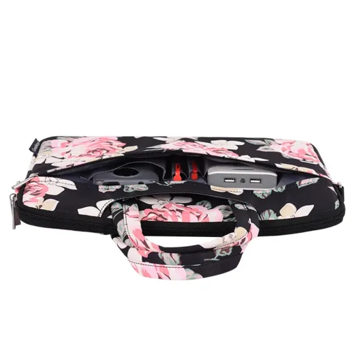  CanvasArtisan - Laptop aktatáska (H40-C22) - 13-14 hüvelykes eszközökhöz, cipzáros, poliészter - szürke - 2