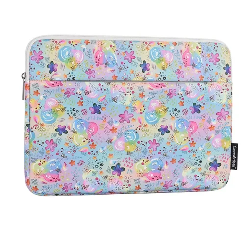  CanvasArtisan - Laptop tok (H80-11) - 13-14 hüvelykes eszközökhöz, Cipzáras, Poliészter - Többszínű - 6