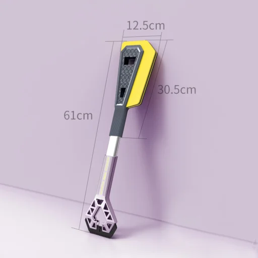  Techsuit - Jégkaparó OBX hozzáadva (CX 002) - ABS, Polipropilén, Alumínium, 61cm - Lila - 6