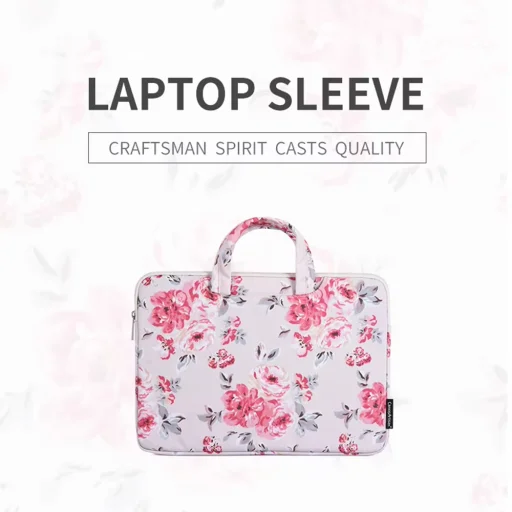  CanvasArtisan - Laptop Kézitáska (H10-B01) - 13-14 hüvelykes eszközökhöz - Fehér - 4