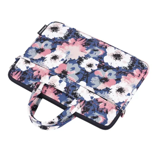  CanvasArtisan - Laptop Aktatáska (H43-C22) - Vékony, 13-14 hüvelykes eszközökhöz, Cipzáras, Poliészter - Kék - 3