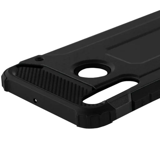  Techsuit - Hibrid Páncél - Huawei P30 lite / P30 lite Új Kiadás - Fekete tok - 6