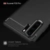  Techsuit - Carbon Szilikon - Huawei P30 Pro / P30 Pro New Edition - Fekete tok thumbnail